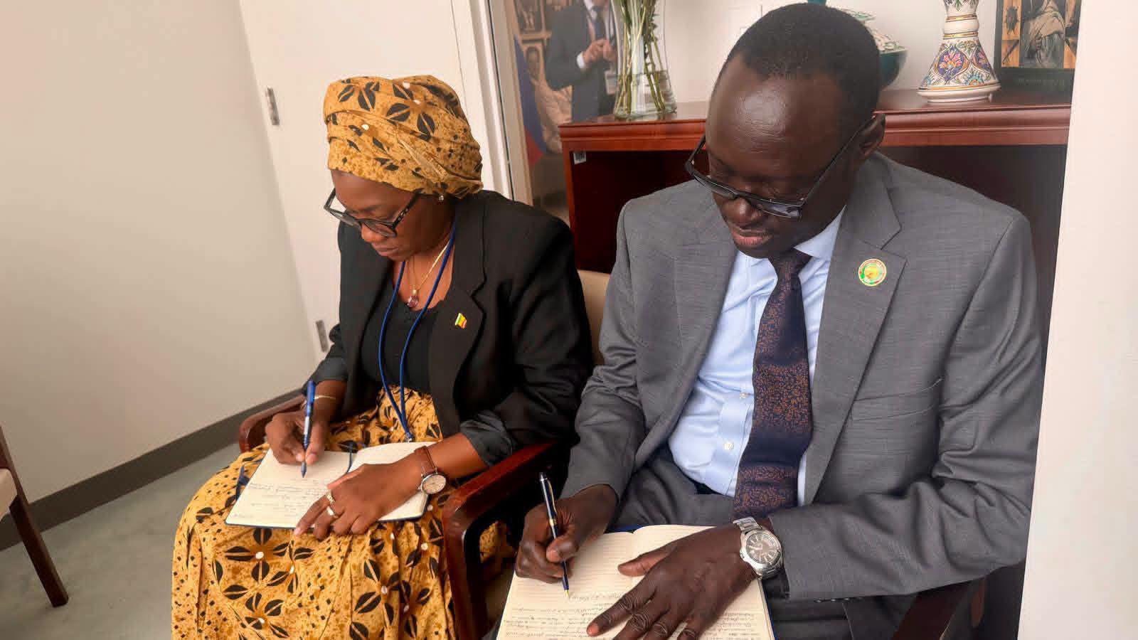 Son Excellence Monsieur Abdoulaye DIOP s’est entretenu, le vendredi 25 septembre 2026, avec ses homologues de