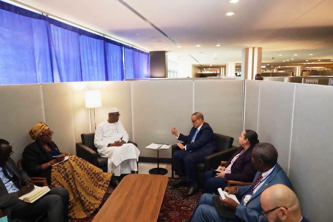 Son Excellence Monsieur Abdoulaye DIOP s’est entretenu, le vendredi 25 septembre 2026, avec ses homologues de